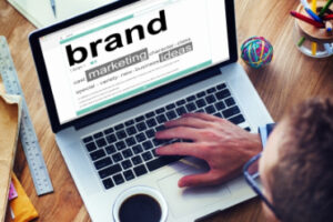 Online branding concept